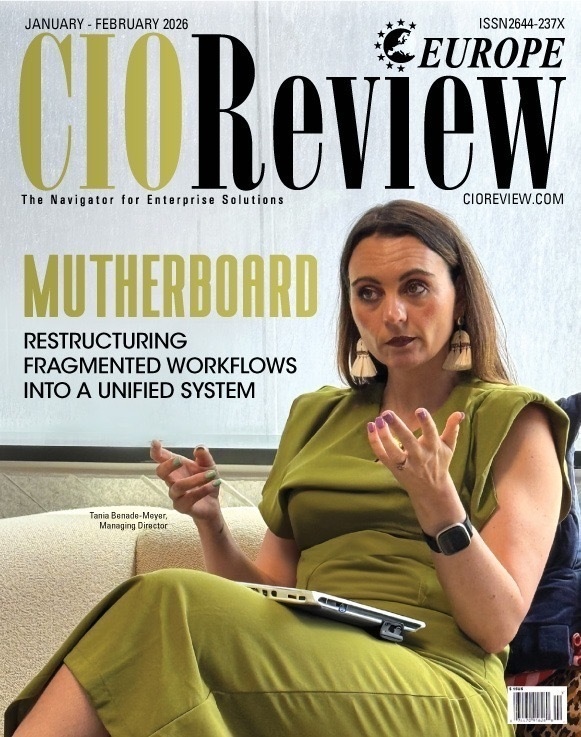 Tania Benade-Meyer on the cover of CIO Review Europe, Jan-Feb 2026